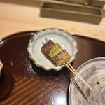 焼き鳥 こと - 《追加串》茄子。とっても美味しい。