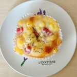 ブラウニー - ベーコンチーズのパン