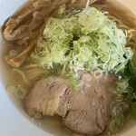 麺屋ジューク - 煮干中華　ネギ増