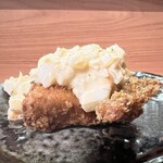惣助 - シイラフライの自家製タルタルソース。