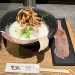 鶏soba 座銀 池田店 - 