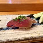 天寿し - 鰹 スモーク 漬け