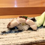 天寿し - 太刀魚 梅肉