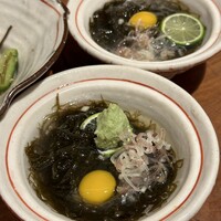 鰻う おか冨士 - もずく酢680円