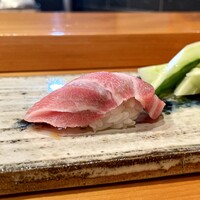 天寿し 京町店 - 鮪 大トロ 塩