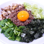 Taiwanese Mazesoba (regular size) with small rice