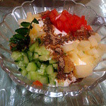 サプナ - ライタ（山椒が添えられているのは初めてですが、考えてみれば和風Spice）