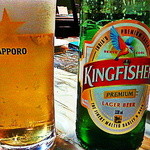 サプナ - インドBeerの定番”King Fisher"
