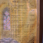 サプナ - 店内Menu（カバブ）