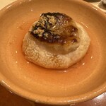 銀座 しのはら - 焼き無花果　胡麻味噌