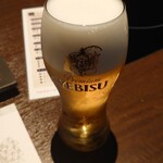博多 華味鳥 - 生ビール