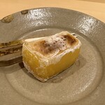 銀座 しのはら - 焼き玉子葛焼き