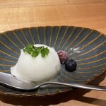 天冨良 麻布よこ田 - シャーベット