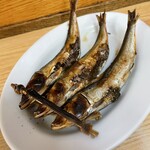 はやふね食堂 - 甘塩メザシ　290円