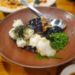 魚虎 - ナスビともちあげびたし