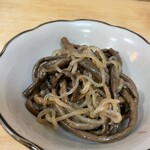 はやふね食堂 - ゼンマイ煮　250円