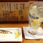 炭火焼 きさぶろうのやきとり - 「チューハイ」（290円）
