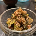 寿賀 - 三豊茄子の塩もみ
