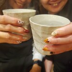 魚虎 - 黒霧のお湯割り