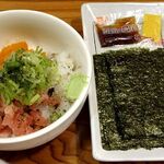 炭火焼 きさぶろうのやきとり - 「きさぶろうのばくだんのり」（530円）