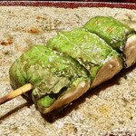 炭屋 - ササミ大葉巻き