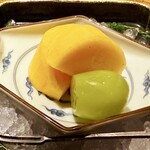 炭屋 - 柿　シャインマスカット