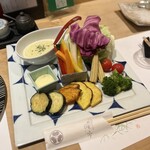 季寄せ料理 暖歩 - ・季節野菜のバーニャカウダ