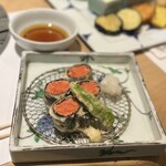 季寄せ料理 暖歩 - ・明太子磯辺揚げ