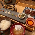 ハンバーグを食べる日 - ハンタベ定食