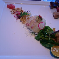 THE DINING シノワ唐紅花＆鉄板フレンチ蒔絵 - 