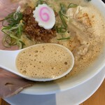 鶏そば わたる - 芳醇なエスプーマスープ