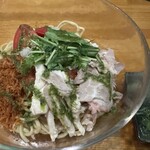 麺屋ひな多 - トマトと赤海老の冷製まぜそば　1,100円