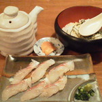 Kaisen Izakaya Bikuni - 鯛茶漬け