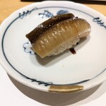 鮨裕 - 穴子♪(詰めも穴子の頭､骨から出汁を取って詰めた逸品)弾力が違う上物♪