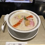 鯛白湯らーめん ○de▽ - 