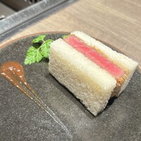 焼肉うしごろ 池袋店 - 牛ヒレカツサンド