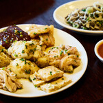 焼肉 ドリルズ - ホルモンMIX、センマイ刺