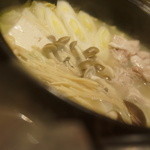 個室×鶏料理 鶏こまち　さかいや - コラーゲン鍋できあがり！