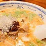 らぁめん 一福 - ゴロゴロチャーシューとたっぷりメンマも嬉しい。