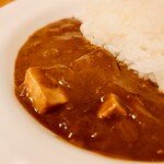 らぁめん 一福 - ミニカレーなのに、お肉がゴロゴロ。