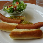 珈琲館 - 料理写真:ﾎｯﾄﾄｯｸﾞｾｯﾄ