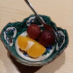 日本料理ぜん - 珍しい型の九谷焼