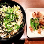 にわ・とりのすけ - 鶏マヨ丼とししとう