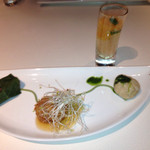 ややダイニング - 穴子射込み、里芋、鶏団子です