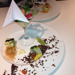 ややダイニング - 前菜、紙飛行機付き