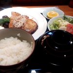 縁結's Dining - ランチ(洋食屋さんの和風ボークソテー）（2014.4）