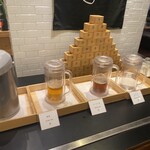 カクウチ FUKUTARO - ドリンクコーナー