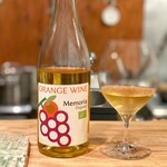 とんかつ 乃ぐち - オレンジワイン