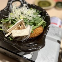 豚料理 酔狂割烹 伊達 - 名物ロースかつすき焼きご飯・玉子付