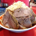 ラーメン タロー 五反田の陣 - 小つけ麺豚入り（野菜、削り節）1,100円